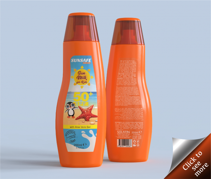 200ml Premium Series Sun Milk for Kids SPF 50+