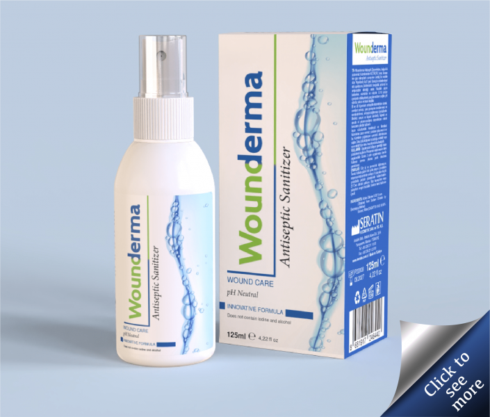 125ml Wounderma Antiseptic Sanitizer
