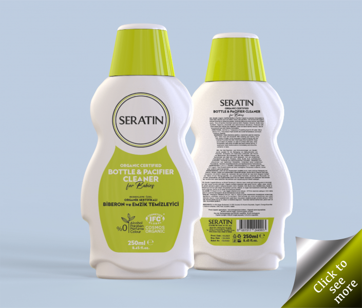 Organic Certified 250ml Bottle & Pacifier Cleaner